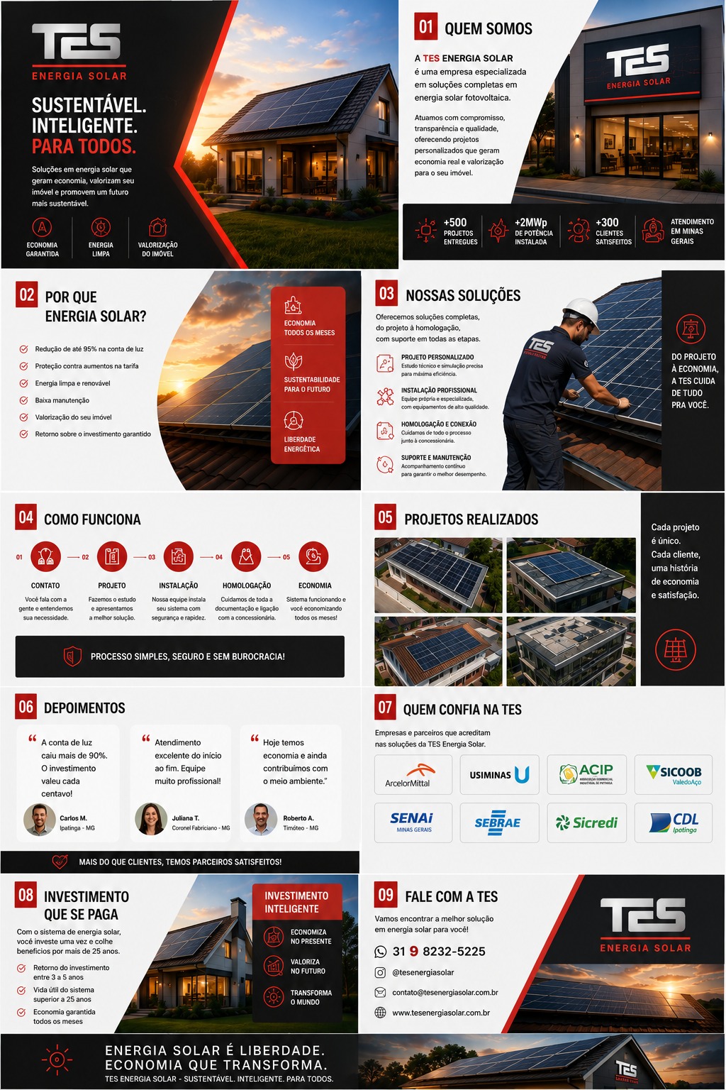 Apresentação institucional TES Energia Solar