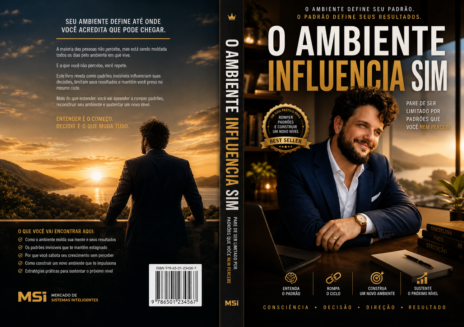 Capa do livro O Ambiente Influencia Sim — best seller