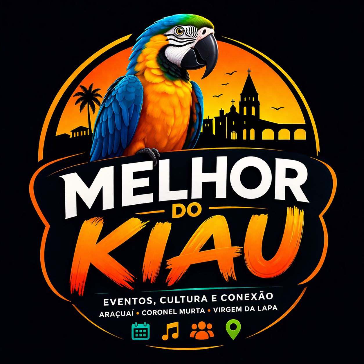 Logomarca Melhor do Kiau — Eventos & cultura